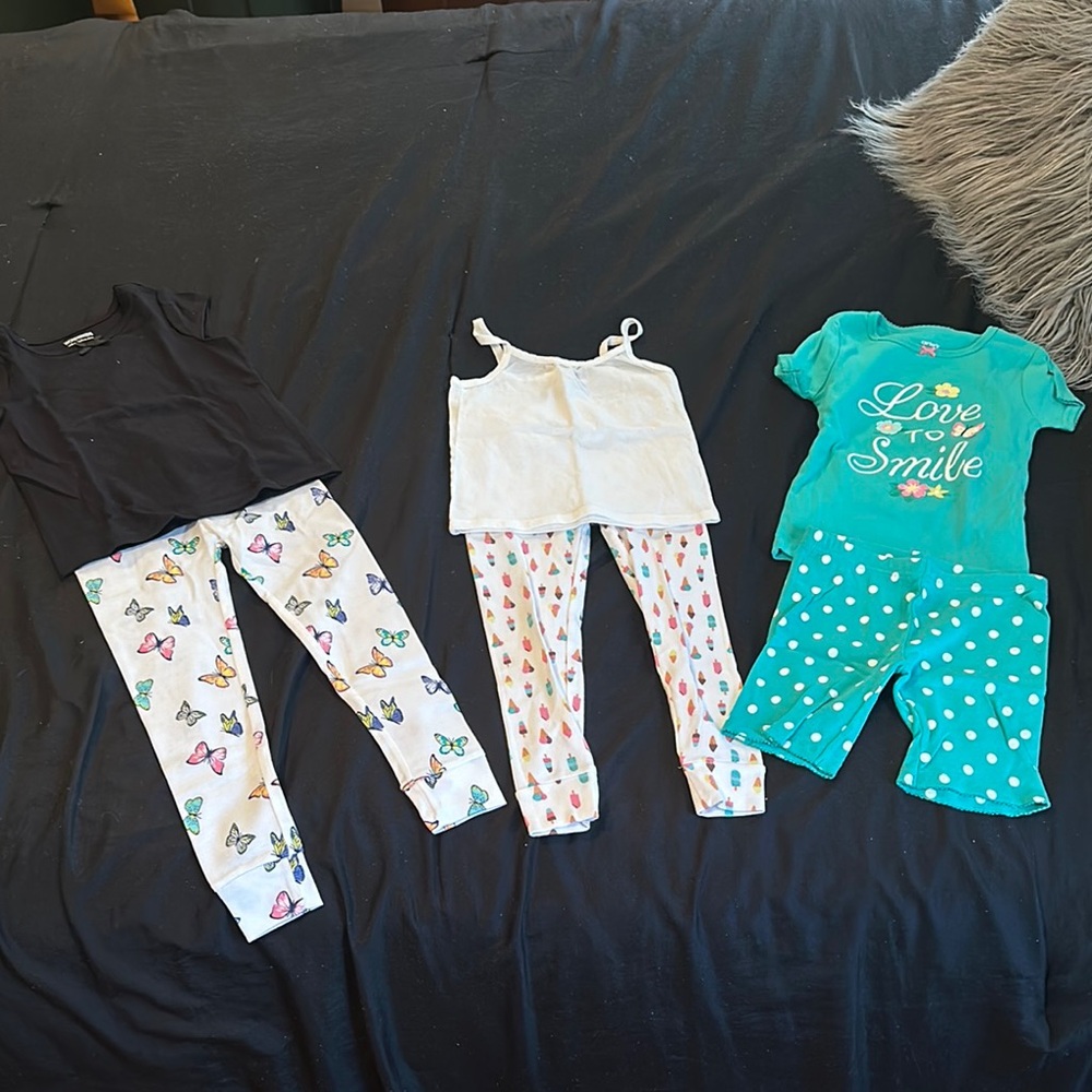 Children's Clothing Sets- Butterfly and Polka Dot Designs